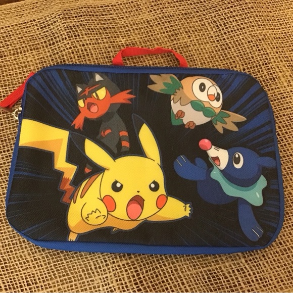 Pokemon Handbags - Pokémon Pikachu & friends zippered pouch